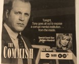 The Commish Tv Series Print Ad Vintage Michael Chiklis Barbara Mandrell ... - £4.68 GBP