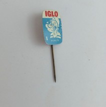 Vintage Popeye Igloo Blue &amp; White German Stick Lapel Pin - £6.48 GBP