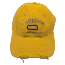 California Golden Bears Go Bears Berkeley dads hat yellow strap back dis... - $16.88