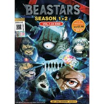 Beastars Season 1+2 Vol.1-24 End English Dubbed All Region - £19.03 GBP
