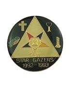 Vintage Order Of The Eastern Star Pin Star Gazers 1992 - 1993 Rare  - £9.60 GBP