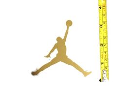 Air Jordan Gold Jumpman Logo Sticker 3.25&quot; - $3.15 CAD