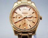 New Fossil ES4315 Scarlette Rose Gold Chronograph Stainless Steel Women ... - $114.84