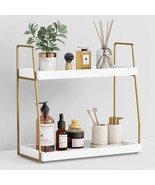 Bathroom Organizer Countertop, Counter Organizer For Bathroom Decor, Woo... - $39.99