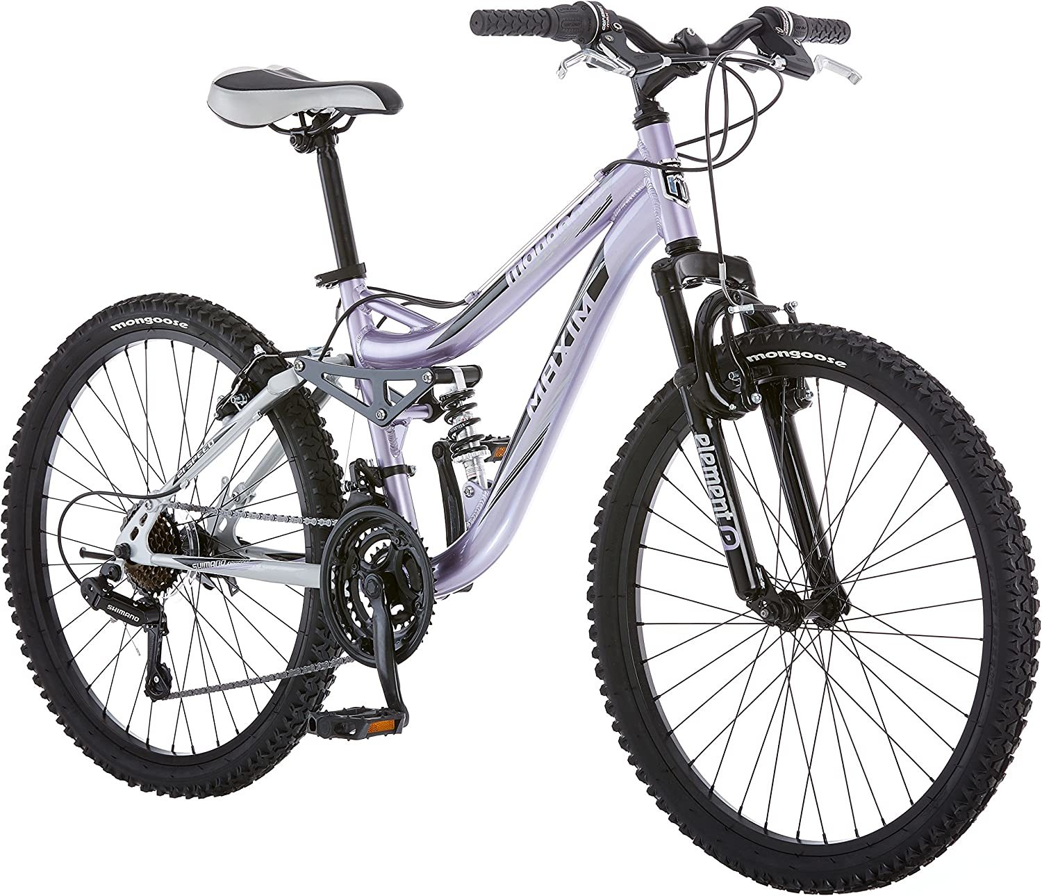 24-Inch Wheels, An Aluminum Frame, A 21-Speed Drivetrain, And Lavender Make Up - $413.98