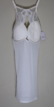 Auden Women’s Cream White Lace Lingerie Skirt Dress Size XL NEW - $9.89