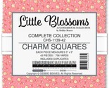5&quot; Charm Pack Little Blossoms Complete Collection Cotton Fabric Precuts ... - £10.34 GBP