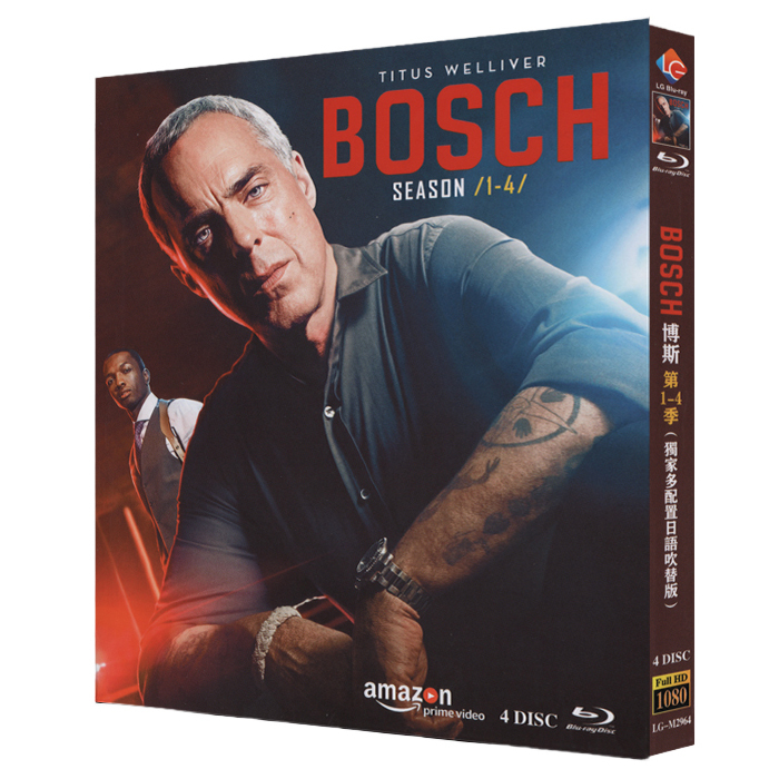 Bosch Season 1-7 + Legacy Season 1 Blu-ray 1080P BD - $67.00