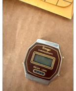 Vintage Raro 1970&#39;s 80&#39;s Uomo Sanyo Cronografo Solare Look Orologio Con/... - $1,047.20 MXN