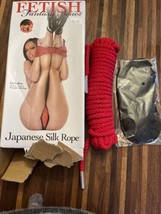 Fetish Fantasy Japanese Silk Rope Red New- Opened Box - £11.66 GBP