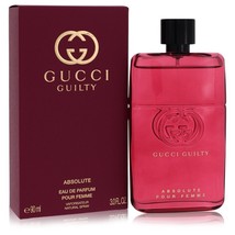 Gucci Guilty Absolute Perfume By Gucci Eau De Parfum Spray 3 oz - £63.53 GBP