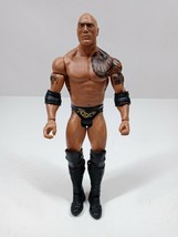 2011 Mattel WWE Elite Series Dwayne The Rock Johnson 7&quot; Action Figure - £9.89 GBP