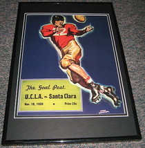 1939 UCLA vs Santa Clara Football Framed 10x14 Poster Official Repro - $49.49