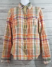 American Eagle Outfitters Womens Plaid Checkered Shirt Size 8 EUC Excell... - £15.56 GBP