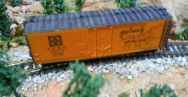HO Scale: Tyco Santa Fe All the Way Box Car #35829; Vintage Model Railroad Train - £7.02 GBP