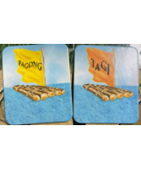 Survivor Board Game Replacement Part: Pagong and Tagi Team Movers - $54.47 MXN