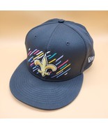 New Orleans Saints Hat Cap NFL Crucial Catch New Era 59Fifty Fitted Size... - $19.99