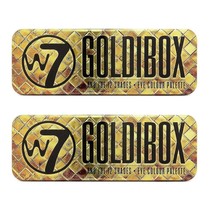 W7 Goldibox and the 12 Shades Eye Colour Palette Tin (2-Pack) - £13.29 GBP