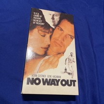 No Way Out (VHS, 1995) Kevin Costner, Gene Hackman, Sean Young, Will Patton - £3.72 GBP