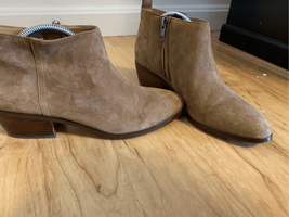 J crew size 7 booties brown boots - $54.45