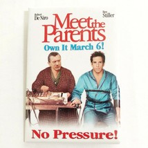 Blockbuster Meet the Parents Movie Employee Promo Pin De Niro Stiller - £11.50 GBP