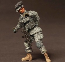 1/35 Resin Model Kit Modern US Army Soldier Throwing a Grenade Unpainted - £7.33 GBP