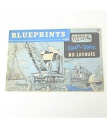 Blueprints for Atlas Snap-Track HO Layouts Shelton Norman 1960  Original... - $22.53