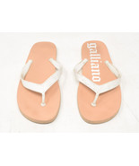 Galiano Womens Flip Flops Beige 39 - $20.35 CAD