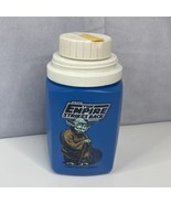 Vtg 1981 Star Wars The Empire Strikes Back Yoda Blue Thermos Missing Lid... - $14.17