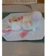 Vintage Show Stoppers Babes In The Wild Nibbles the Bunny Stuffed Porcel... - $188.16 MXN