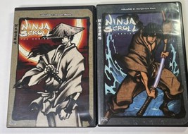 Ninja Scroll: The Series - Vol 1 Dragon Stone Vol. 2: Dangerous Path DVD... - $9.64