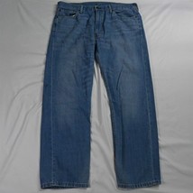 Levis 38 x 30 505 1476 Straight Fit Light Wash Denim Jeans - $21.55