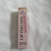 Too Faced Lip Injection Instant Long term Lip Plumper Maximum Plump 4.0g... - £11.94 GBP