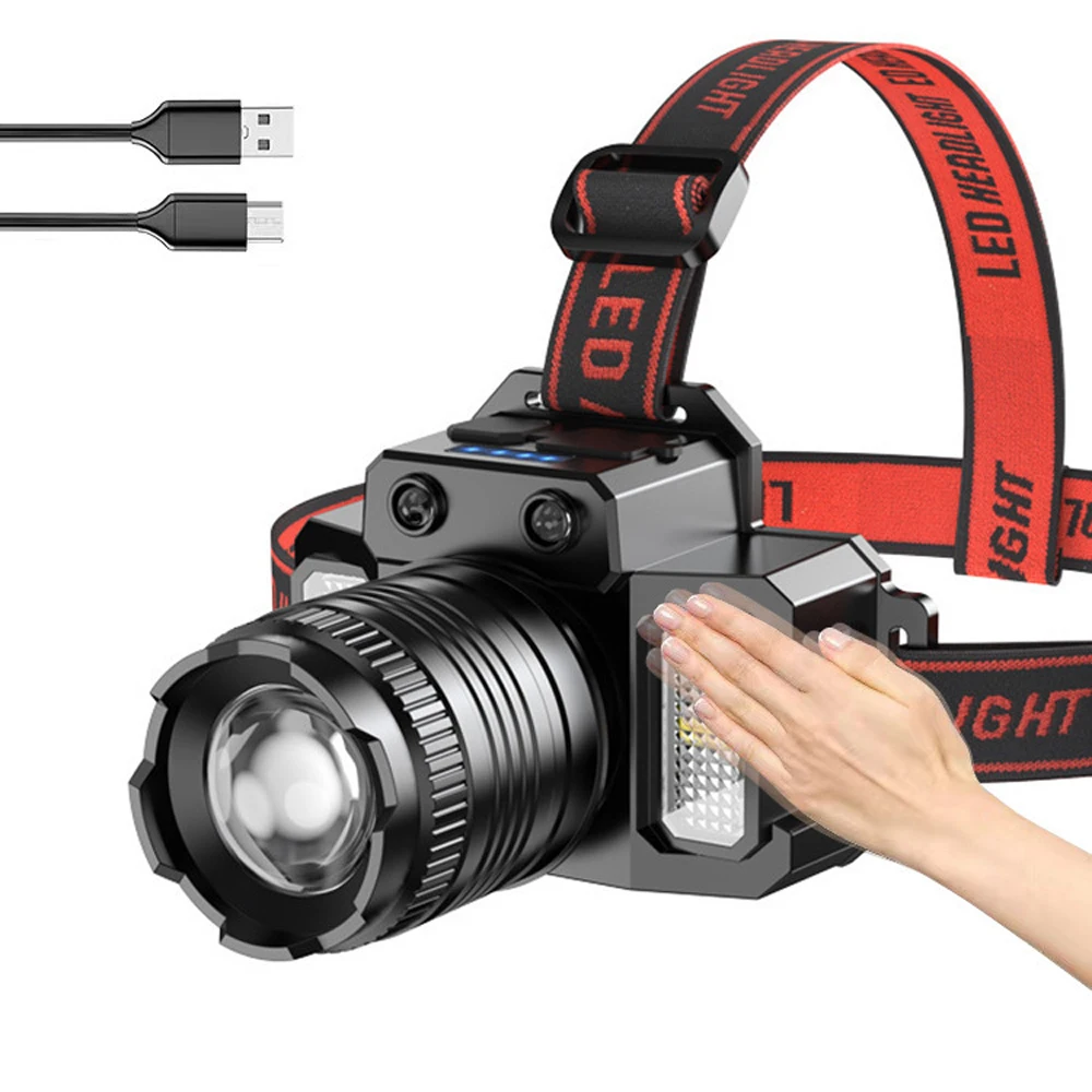 Light Weight Headlamp Outdoor Camping Fishing Multi-modes Headlight LED - £13.82 GBP