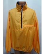 L.L. Bean L Tall Yellow Zip-Front Windbreaker Jacket Lightweight - £22.84 GBP