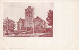 Springfield Vermont~High SCHOOL~1900s O E Noyes Postcard - £6.04 GBP