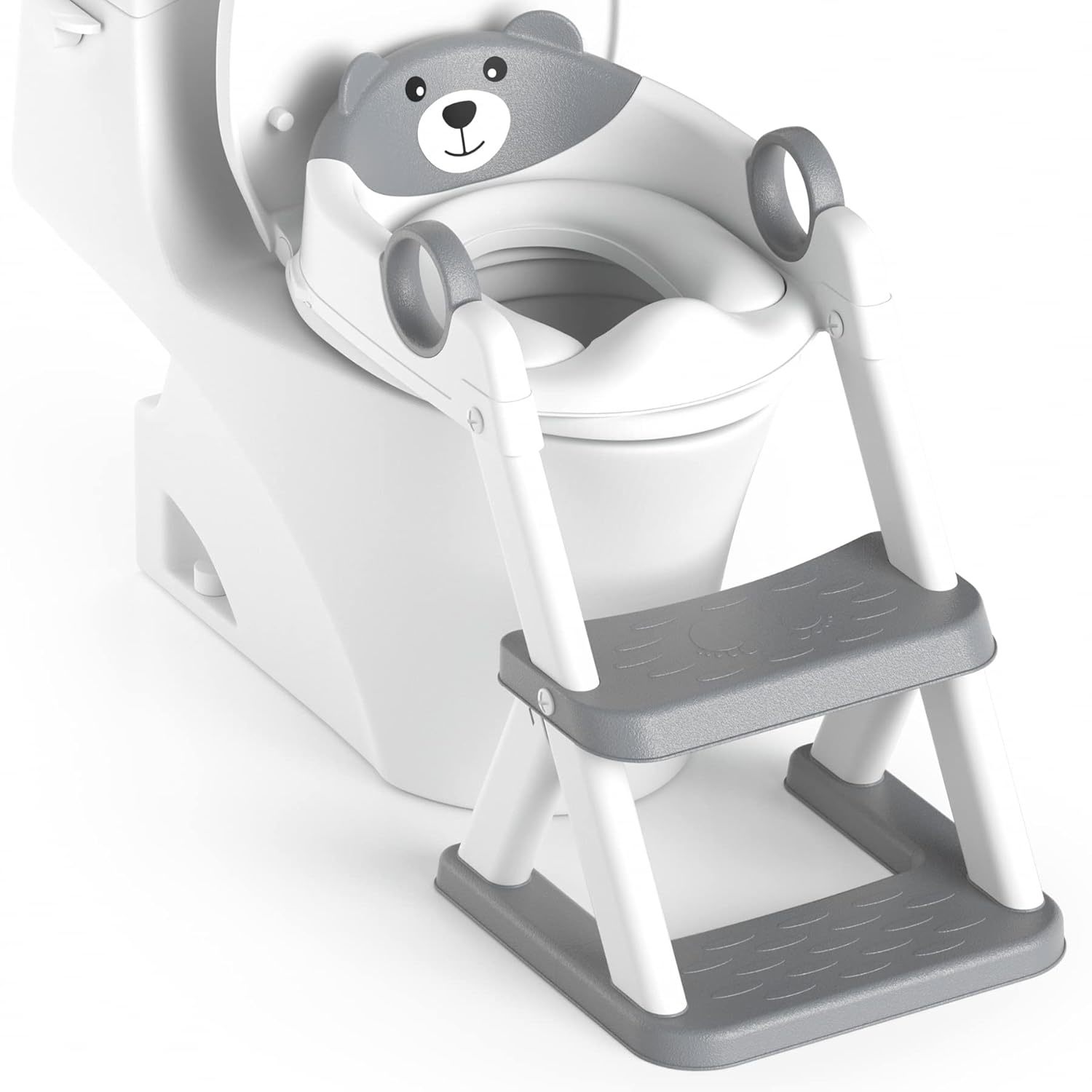 Potty Training Seat, Upgrade Toddler Toilet Seat For Kids, Slip Pad Step... - $46.97