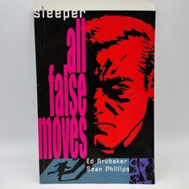 SLEEPER : ALL FALSE MOVES ~ WILDSTORM DC TPB BRUBAKER PHILLIPS Graphic N... - $4.94