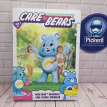 Care Bears XL Inflatable Sprinkler Water Toys Blue Wish Bear 60” Summer ... - $19.77