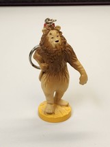 Cowardly Lion Wizard Of Oz Keychain 1987 Figurines Loews Ren, MGM Turner, - £3.72 GBP
