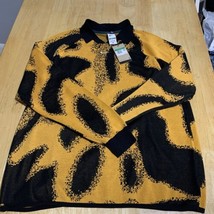 Nike Culture of Football Knit LS Soccer Sweater Sundial/Black FD7284-717... - $60.54