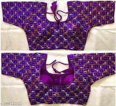 Ethnic Traditonal Blouses Phantom Short Sleeves Embroidered Women Girl G... - $39.33