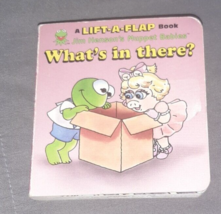 Jim Henson&#39;s Muppet Babies What&#39;s In There? Lift-a-Flap Book (1997) - £11.72 GBP