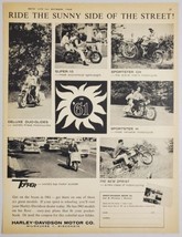 1960 Print Ad Harley Davidson Motorcycles &amp; Motor Scooters 6 Models Milwaukee,WI - £13.49 GBP