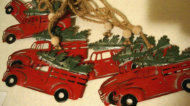 Red Truck metal Garland  - 64 in - £19.58 GBP