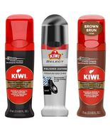 Kiwi Instant Shoe Polish 3 Pack Black + Select Black + Brown 2.5oz Each ... - $33.03 CAD