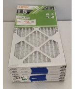 3-Pack HDX FPR 5 Dust &amp; Pollen Pleated Air Filters Replacement 10x20x1 -... - $42.09 CAD