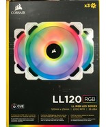 Corsair - CO-9050092-WW - L120 RGB, 120mm LED Cooling Fan - Triple Pack - €103,33 EUR