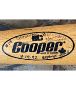 # 14 Geronimo Berroa Game Used Minor League Bat-7/19/92 Nashville v Zeph... - $1,599.42 MXN