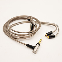 Silver Plated Audio Cable With mic For Sennheiser IE 900 IE 300 IE 600 IE 200 - $34.65